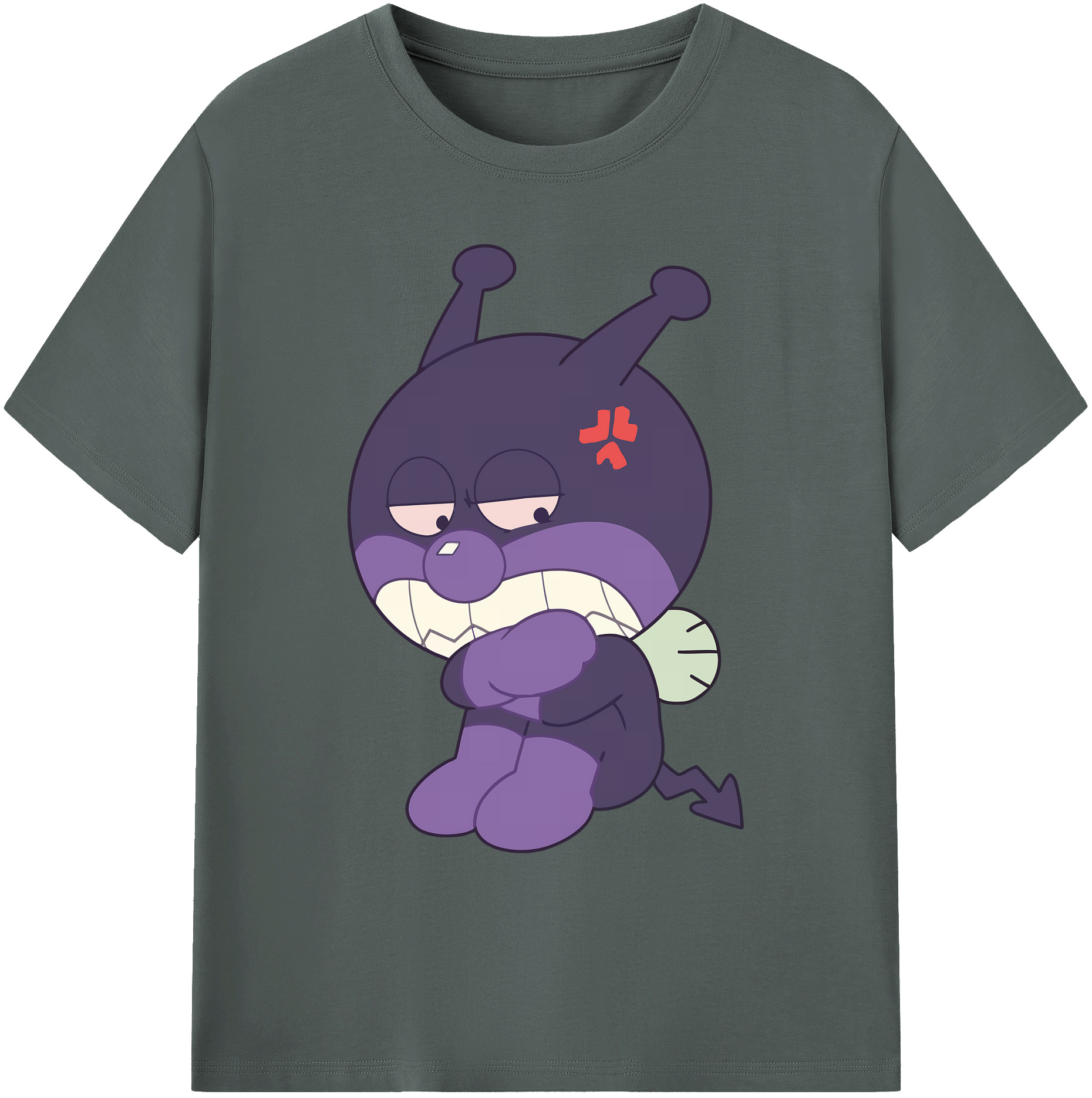 （画像用） アンパンマン Anpanman 綿100％ メンズ半袖Tシャツ｜肌触りやわらか＆通気性